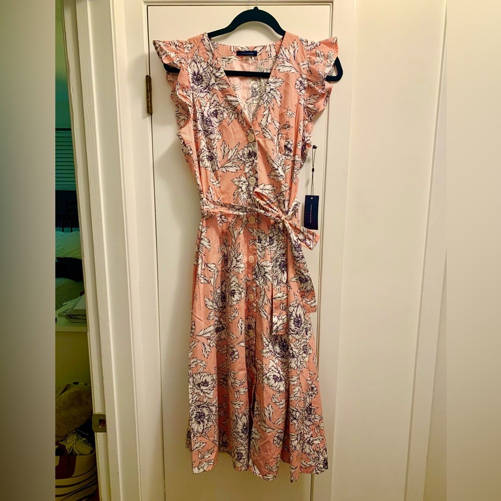 NWT Tommy Hilfiger belted shirtdress